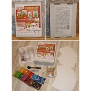 Adventní kalendář malování pískem