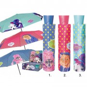 Deštník Psi a Kočky puntík skládací