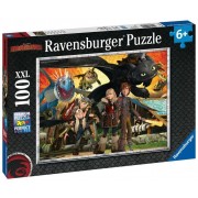 Puzzle Jak vycvičit draka Přátelé XXL 100 dílků