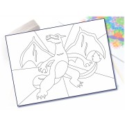 Malování pískem šablona A4 animák 3