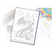 Malování pískem šablona A4 animák 10