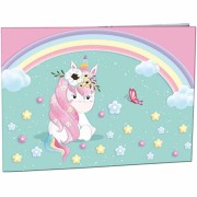 Desky na číslice Rainbow Unicorn
