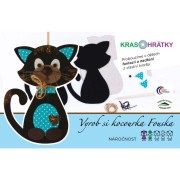 Krasohrátky kreativní set kocourek Fousek modrá