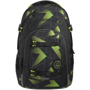 Školní batoh coocazoo JOKER, Lime Flash, doprava a USB flash disk zdarma