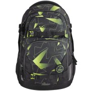 Školní batoh coocazoo PORTER, Lime Flash, doprava a USB flash disk zdarma