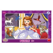 Puzzle deskové Princezna Sofia 29,5x19cm 15 dílků