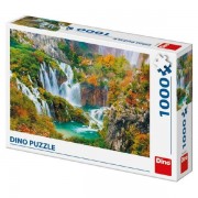 Puzzle Plitvická jezera Chorvatsko 66x47cm 1000 dílků