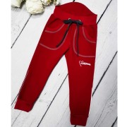 Dětské softshellové kalhoty RED s fleecem