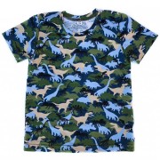 Dětské tričko DINOSAURUS MASKÁČ krátký rukáv