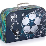 Dětský kufřík lamino 34 cm fotbal