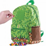 Pixie Crew dětský batoh Minecraft zeleno-hnědý