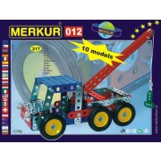 Stavebnice MERKUR 012 Odtahové vozidlo 10 modelů 217ks