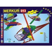 Stavebnice MERKUR 013 Vrtulník 10 modelů 222ks
