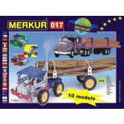 Stavebnice MERKUR 017 Kamion 10 modelů 202ks