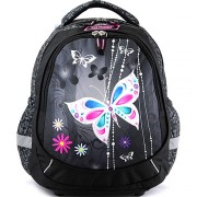 Školní batoh Target Motýli černý