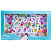 Squishmallows FIZZ Neonové světlo - Squish parta