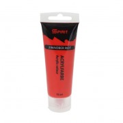 Akrylová barva 75 ml červená
