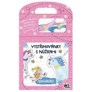 Vystřihovánky s nůžkami Jednorožci