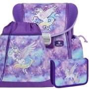 Školní taška BELMIL 403-13 Diamond unicorn - SET