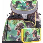 Školní batoh Belmil MiniFit 405-33 Dinosaur Park SET