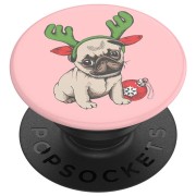 PopSockets PopGrip Gen.2, Holiday Pug, vánoční mopslík