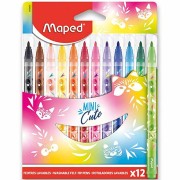 Dětské fixy Maped Color'Peps Jungle Mini Cute 12 barev