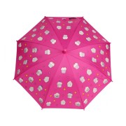 Dětský deštník měnící barvu Dortiky tmavě růžový