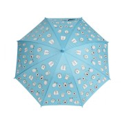 Deštník měnící barvu Příšerky modrý