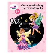 Černé omalovánky - Víly