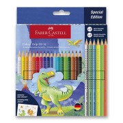 Pastelky Faber-Castell Colour Grip Dinosaurus 24 barev