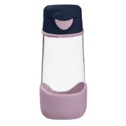 Sport láhev na pití 450 ml - indigo/růžová