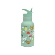 A Little Lovely Company - nerezová lahev na pití, 350 ml  - radost