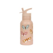A Little Lovely Company - nerezová lahev na pití, 350 ml  - motýl