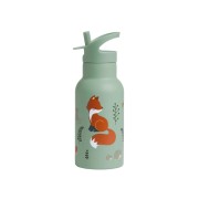 A Little Lovely Company - nerezová lahev na pití, 350 ml  - kamarádi z lesa