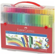 Dětské fixy Faber-Castell Connector taška 80 barev