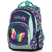 Školní batoh OXY GO Motýl a klíčenka zdarma