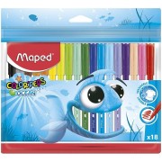 Dětské fixy Maped Color'Peps Ocean 18 barev
