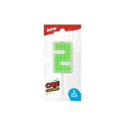Svíčka na dort MFP blok č. 2 zelená