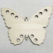 Motýl z překližky 8,5 x 6,1 cm