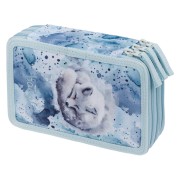 Školní penál třípatrový Baagl Polar GRS