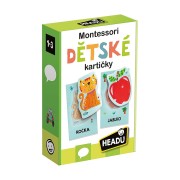 HEADU: Montessori dětské kartičky