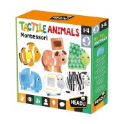 HEADU: Montessori - Dotykové puzzle - Zvířátka