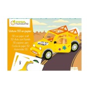 Kreativní sada - 3D tvoření z papíru - auto