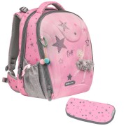 Školní batoh BELMIL Sturdy Ballet Light Pink + pouzdro