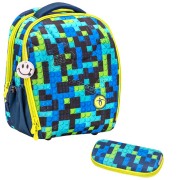 Batoh do školy BELMIL Sturdy Build It + pouzdro