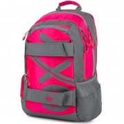 Studentský batoh OXY Sport NEON LINE Pinka a klíčenka zdarma
