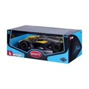 Bburago - Auta HOBBY, Bugatti Bolide, žluto-černá, 1:18