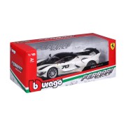 Bburago - RACE+PLAY, Ferrari FXX-K EVO, bílá-černá, 1:18