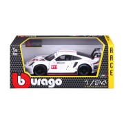 Bburago - RACE, Porsche 911 RSR, bílá, 1:24