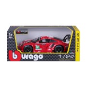 Bburago - RACE, Porsche 911 RSR, červená, 1:24